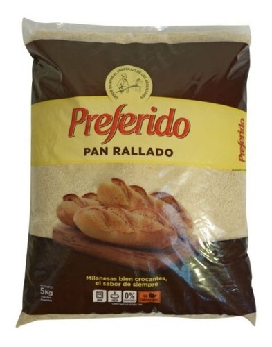 Preferido Pan Rallado 5 Kilos