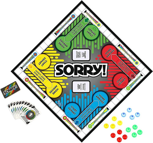 Juego De Mesa Sorry Original Hasbro Similar A Parchis Ó Ludo