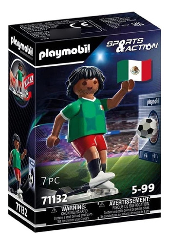 Playmobil Jugador De Fútbol - México