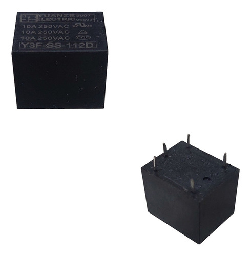 Relay Rele 1 Inversor Bobina 12vcc 10 Amp X 2unidades