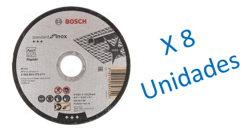 Disco Corte Metal 115 Mm 4 1/2  Bosch - Ynter Industrial