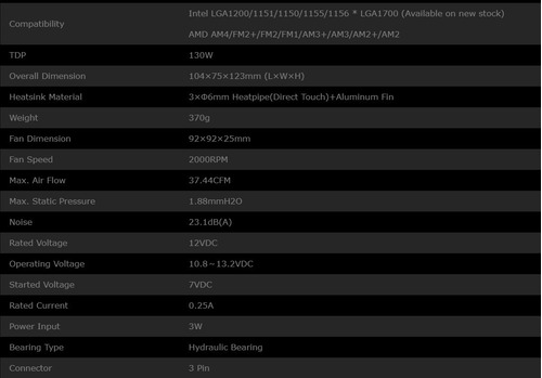Imagen 10 de 10 de Cooler Cpu Id-cooling Se-903-sd Intel 1200-1700 Amd Ryzen