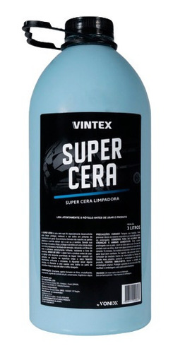 Imagem 1 de 1 de Super Cera 3 Litros Cera Limpadora Vintex