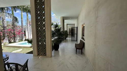 Casa Tipo Hacienda De Un Piso De 4 Recamaras En La Ceiba 2, Dzibilchaltún