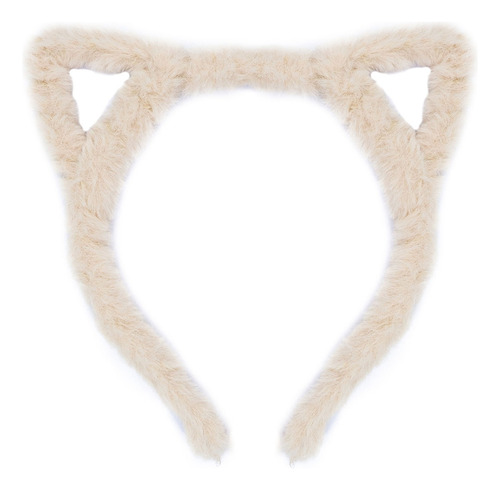 (paquete) Diadema Con Orejas De Gato, Diadema De Felpa, Cos-