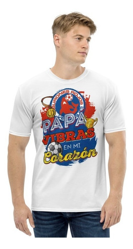 Playera Blanca Dia Del Padre Veracruz Futbol