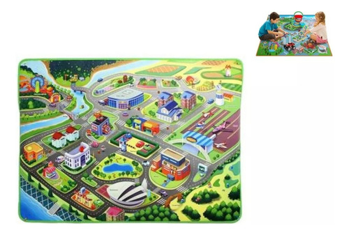 Tapete De Juego Enrollable Multiusos 120cm X90 Cm