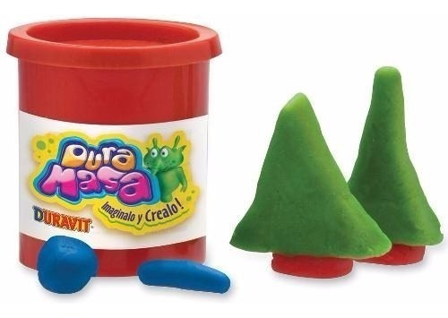 Imagen 5 de 5 de Juego De Masa Duravit 722 Amiguitos En La Granja En Valija