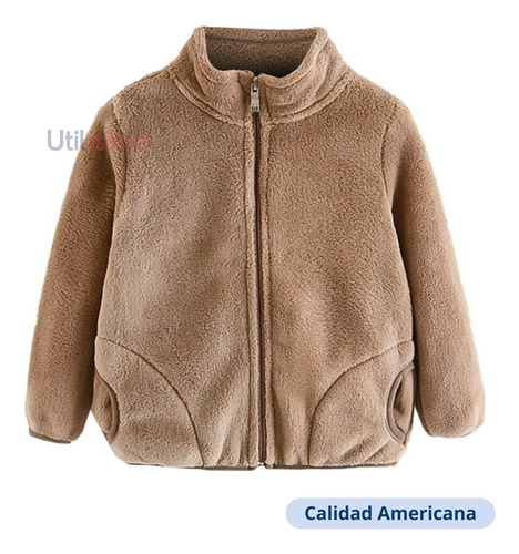 Chaqueta Polar Con Cierre Y Bolsillos Niño / Niña Jump Kids