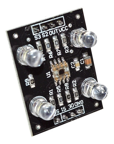 Modulo Sensor De Color Tcs230 Compatible Pic Arduin Robot D
