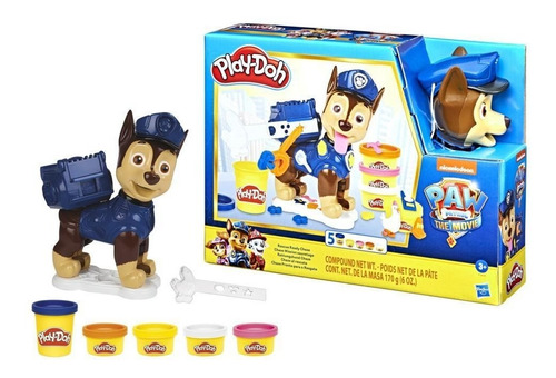 Imagen 2 de 7 de Play-doh Paw Patrol Chase Al Rescate