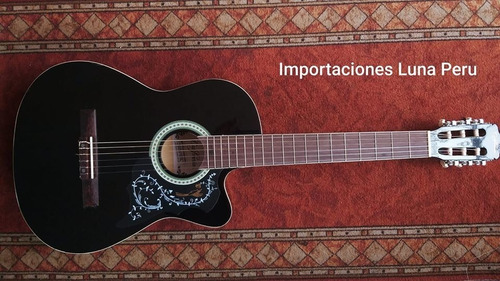 Guitarra Acustica Niños, Rojo Negro Azul Rosado