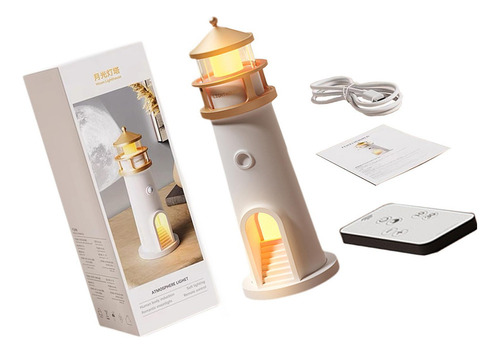 Lámpara De Noche Led, Luz De Noche Decorativa, Recargable,