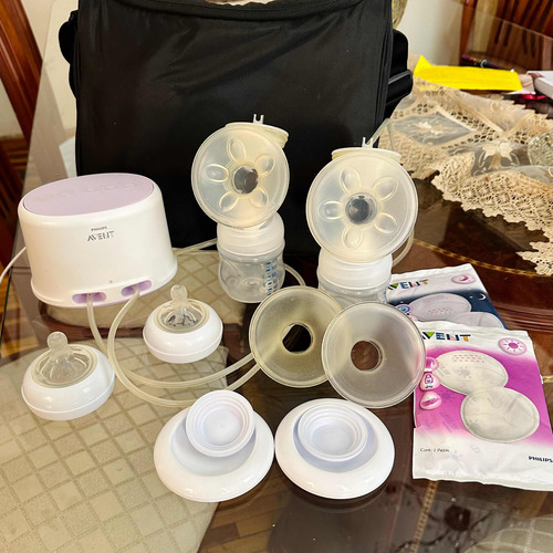 Piliphs Avent Bomba De Leche Eléctrica Doble + Cojín Extra (Usado)