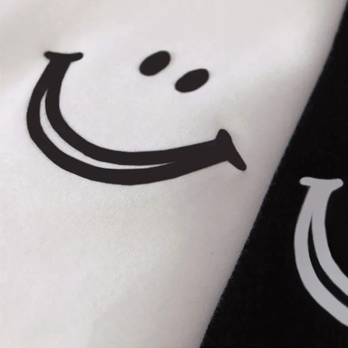 Camiseta Holgada Con Estampado De Poliamida Y Spandex Para M