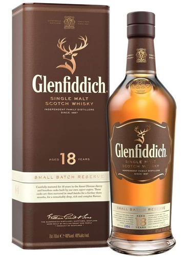 Whisky Glenfiddich 18 Años (750.ml) 100% Original