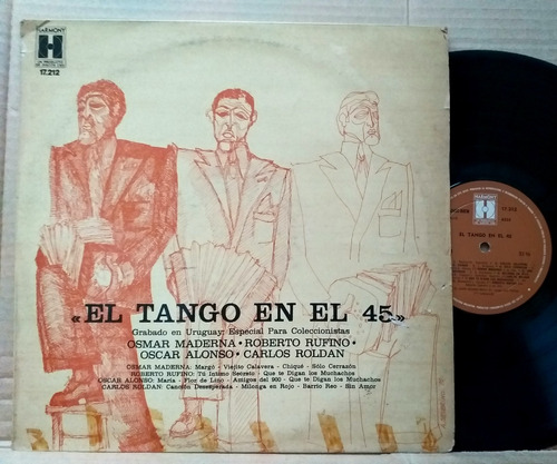 Varios - El Tango En El 45 - Maderna Rufino Roldan - Lp 1974