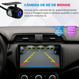 Multimídia Honda Crv 2007 A 2011 2+64gb Quadcore Carplay 9p Preto