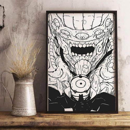 Cuadros De Madera Grabado De Naruto
