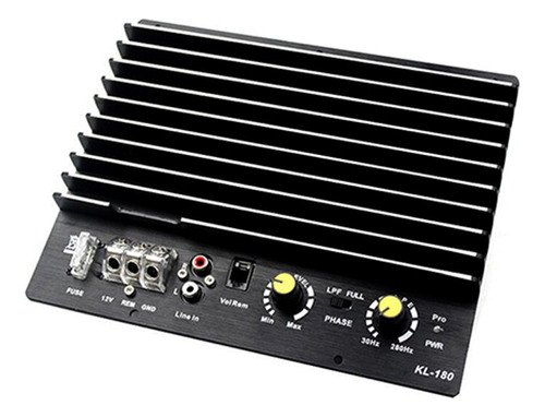 Placa Amplificadora, 1000 W, Kl-180, Power Car, 12 V, Audio