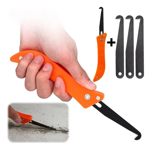 2 Cuchillo De Eliminación De Lechada De 4 Piezas
