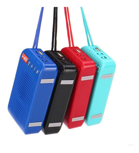 Parlante Bafle Pequeño Mini Altavoz Bluetooth Usb Tg-184