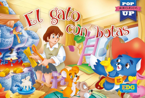 Libro El Gato Con Botas - Miniclásicos Pop Up - Edg