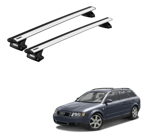 Rack Bagageiro Thule  Evo Audi A4 Avant Wagon 1996 Á 2007