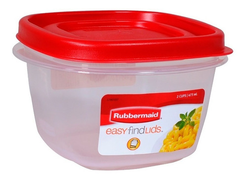 Lonchera Porta Comidas Rubbermaid Envase Easy Find 473ml