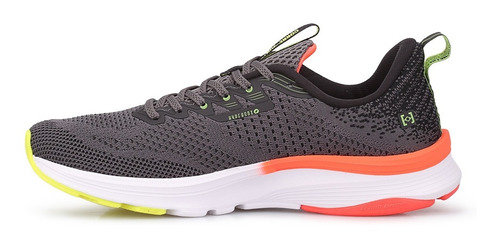 Zapatillas Olympikus Running Hombre Veloz Gris-lima Cli