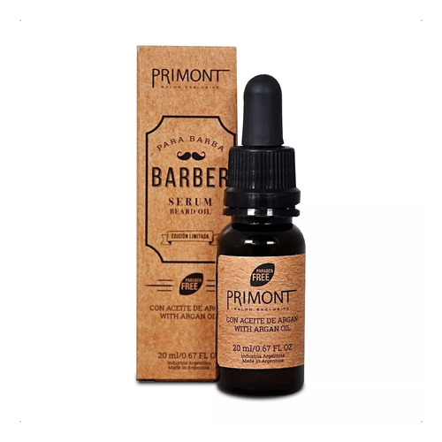 Serum Para Barba Con Aceite De Argán X20ml Primont