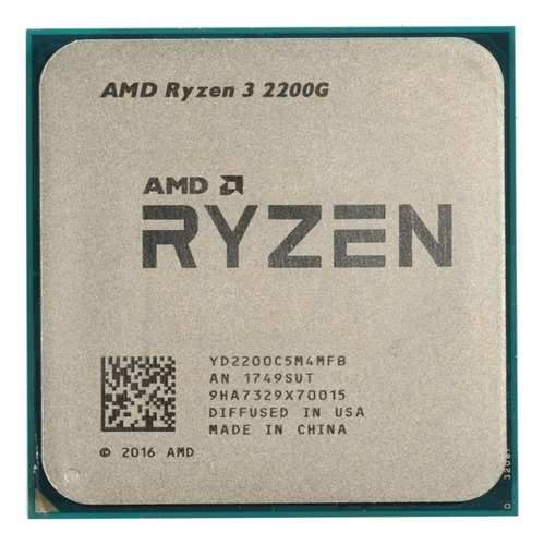 Procesador Amd Ryzen 3 2200g Socket Am4 Gráficos Vega 8