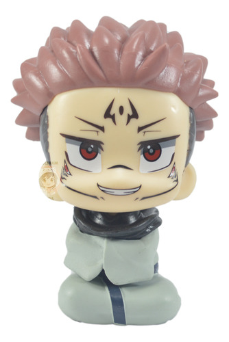 Figura Muñeco Jujutsu Kaisen Chibi Sukuna Sentado