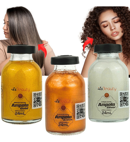 Cronograma Capilar Instantâneo - Ampolas Mágicas Rende Muito