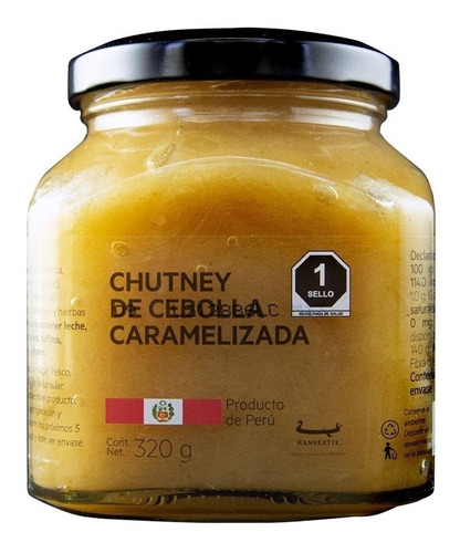 Chutney De Cebolla Caramelizada Hanseatik 320 G.