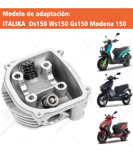 Cabeza De Cilindro Completa Motoneta Ds150 Gs150 Ws150