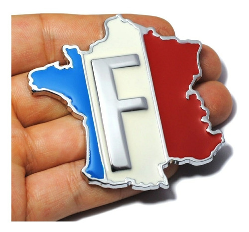 Mapa Bandera  F France Para Coches Peugeot,renault...