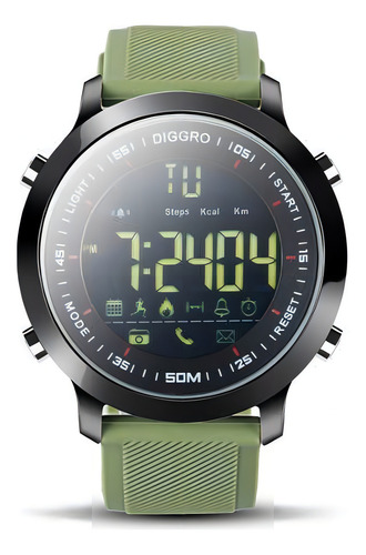 Smartwatch Diggro DI04 display de 1.12"