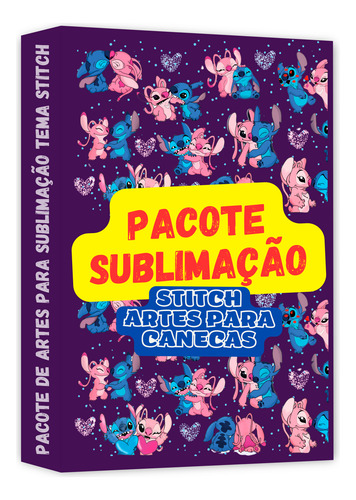 Stitch Pacote De Imagens Artes Digitais Para Canecas