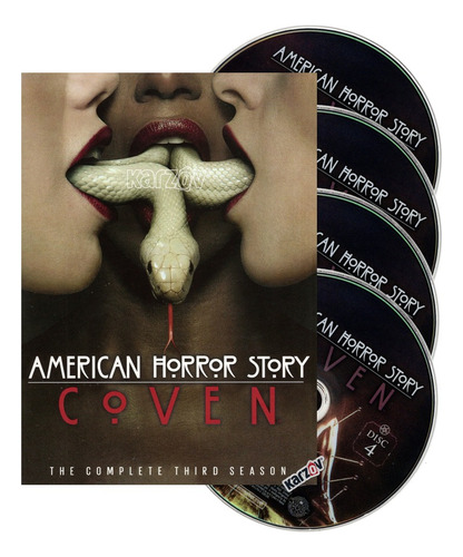 American Horror Story Tercera Temporada 3 Tres Importada Dvd