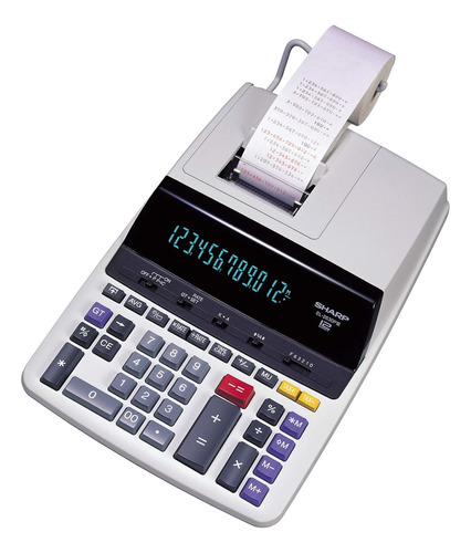 Calculadora De Impresión Comercial De 12 Dígitos El26...