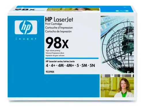 Toner Hp 98x Original 92298x C92298x En Caja Blanca