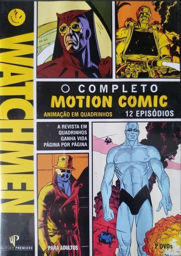 Watchmen - O Completo Motion Comic - Dvd Duplo