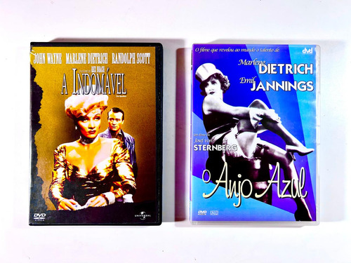 Marlene Dietrich - A Indomável- O Anjo Azul - 2 Dvd
