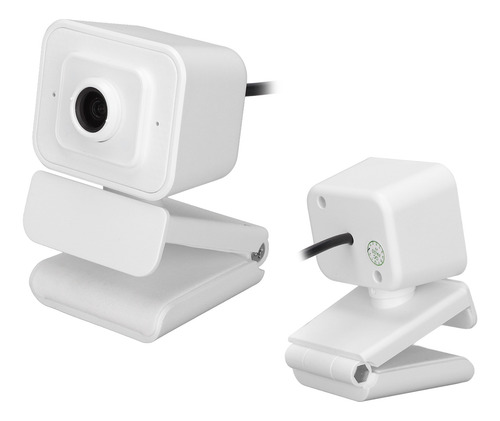 Cámara Web Usb Para Computadora, Cámara Web Blanca De Alta R