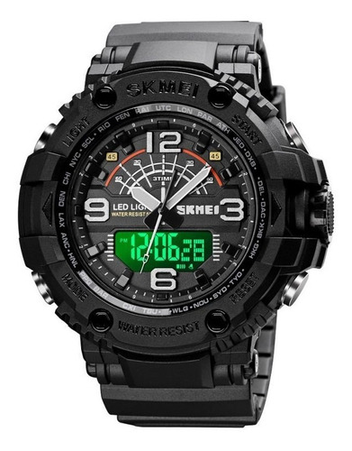 Skmei - Reloj 1617bk Analogo Y Digital Para Hombre