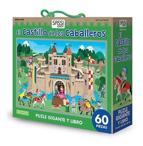 Imagen 1 de 9 de El Castillo De Los Caballeros - Sassi J - Libro Mas Puzzle