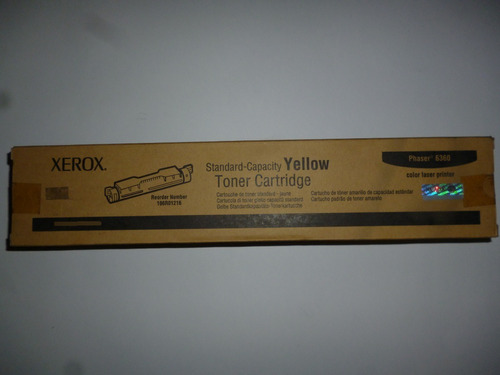 Toner Xerox Yello, Black Serie 6360