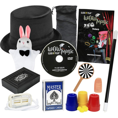 Kit De Mago Y Set Magico Click N' Play, Kit De Magia Para...
