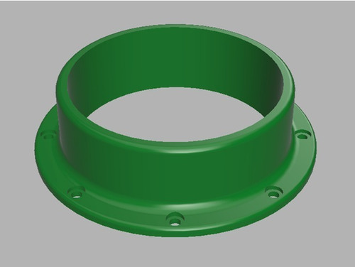 Ciclon Separador De Particulas Con Caño De Pvc De 110mm